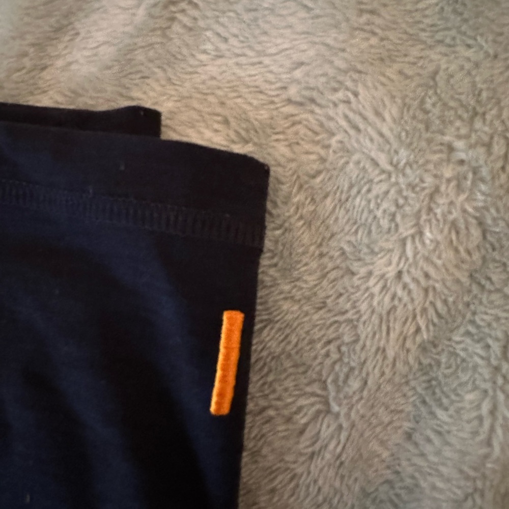 Lucy navy full length leggings size L - Picture 2 of 3
